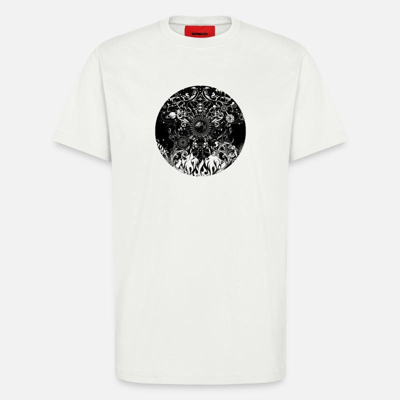 vier Elemente - T-Shirt - made by SPREAD - OFF WHITE