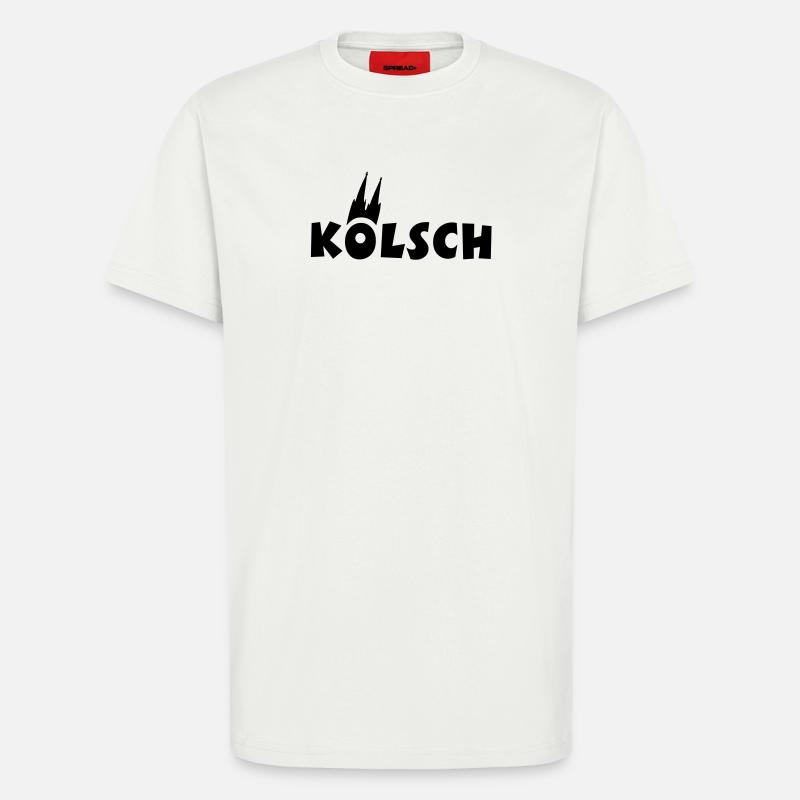 Köln Kölsch Kölner Dom - T-Shirt - made by SPREAD - OFF WHITE
