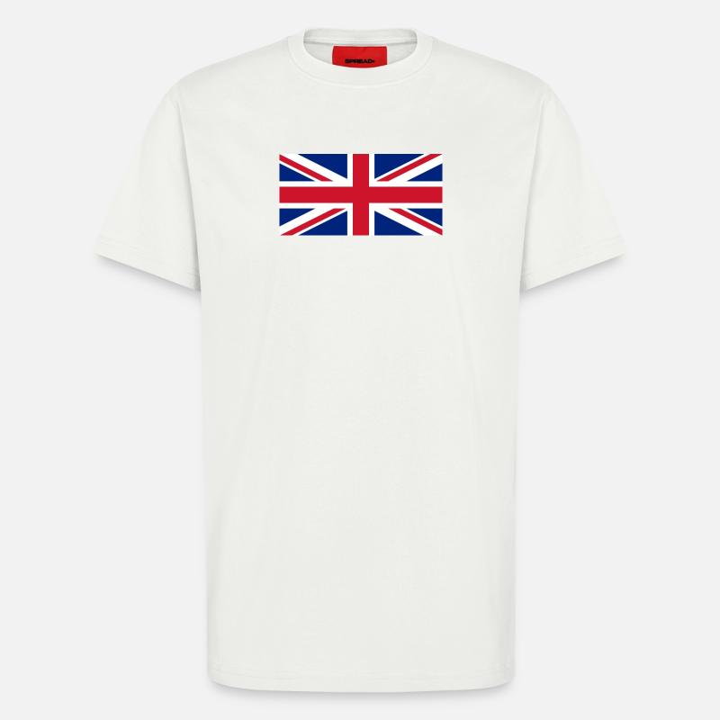 Union Jack - T-Shirt - made by SPREAD - OFF WHITE