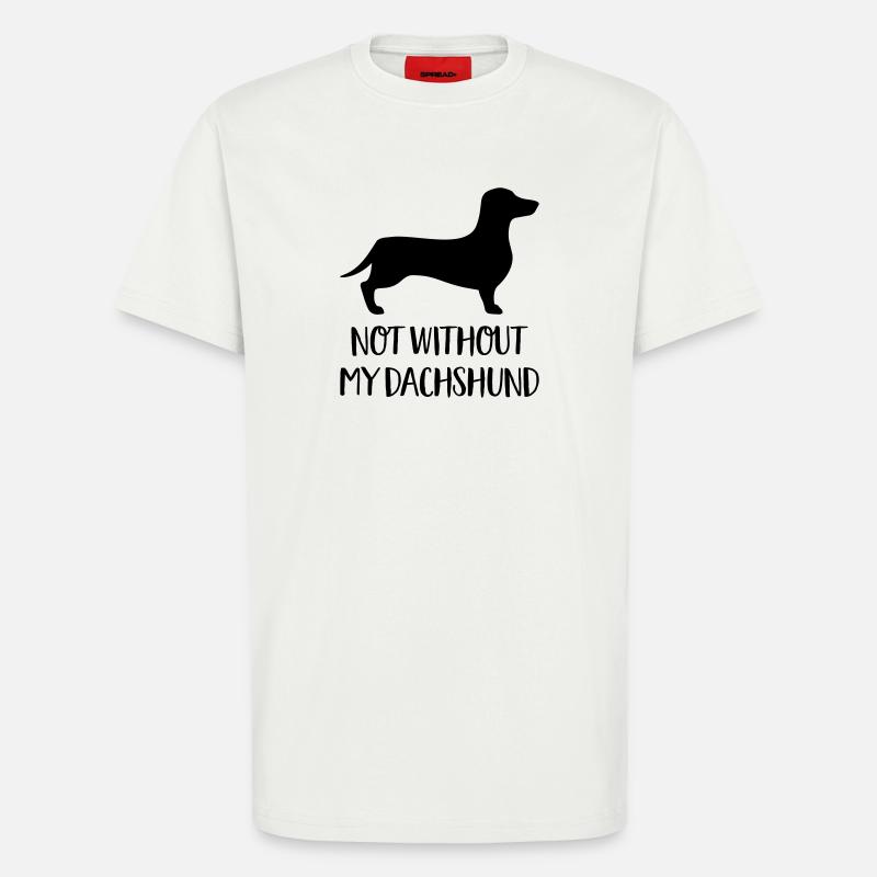 Dackel - T-Shirt - made by SPREAD - OFF WHITE