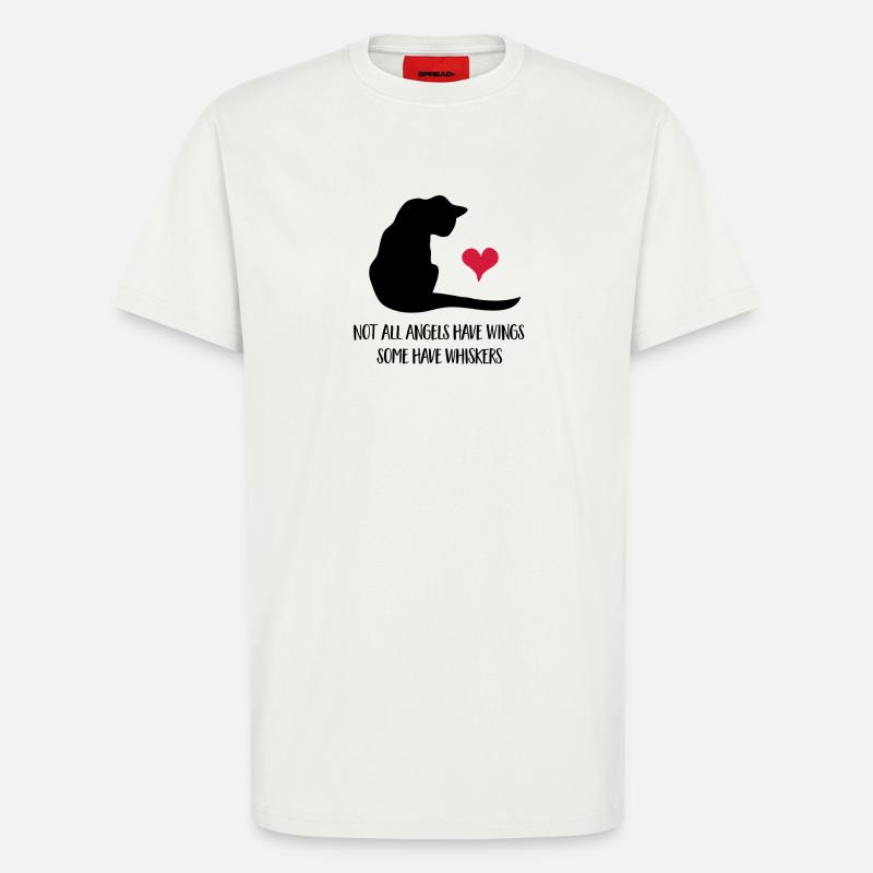 cat - T-Shirt - made by SPREAD - OFF WHITE