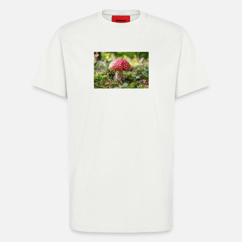 Toadstool - T-Shirt - made by SPREAD - OFF WHITE