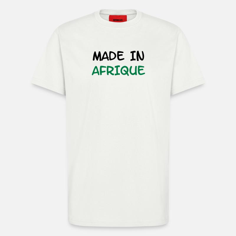 Made in AFRIKA! - T-Shirt - made by SPREAD - OFF WHITE