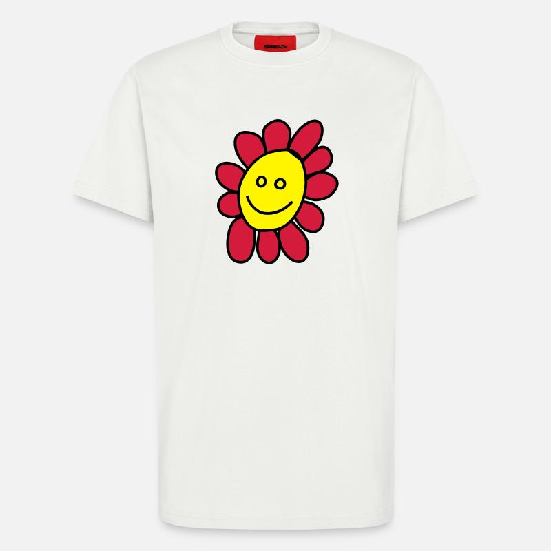 Ich bin eine Blume - T-Shirt - made by SPREAD - OFF WHITE