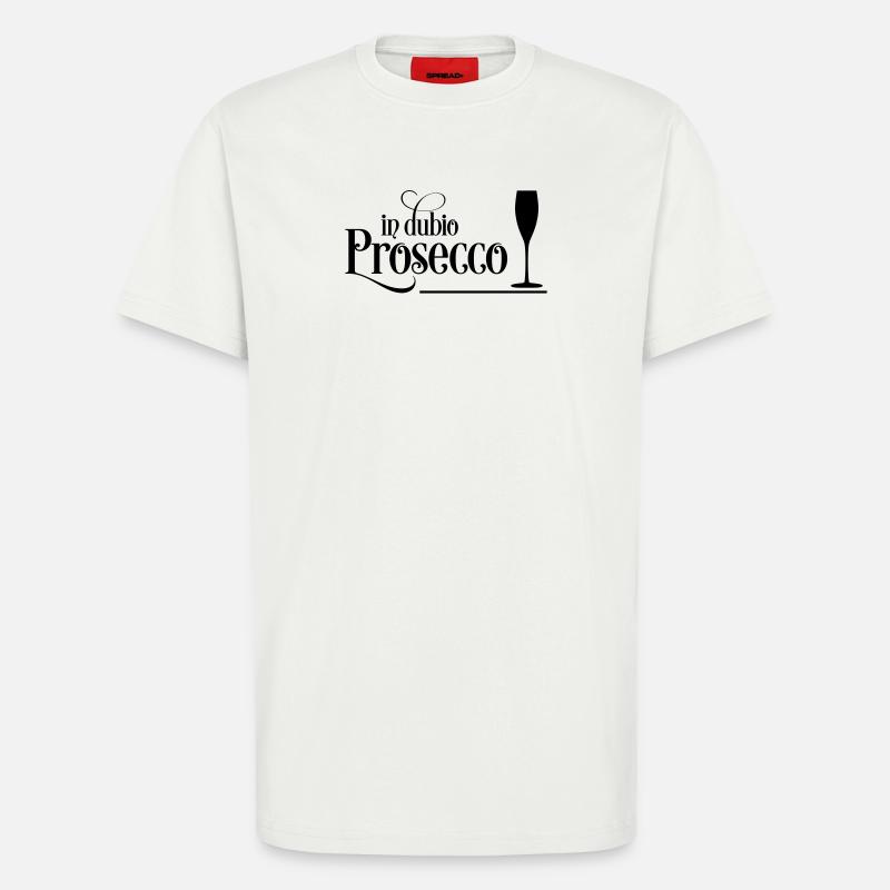 Prosecco - T-Shirt - made by SPREAD - OFF WHITE