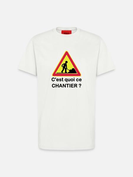 What is this site? - T-Shirt - made by SPREAD - OFF WHITE