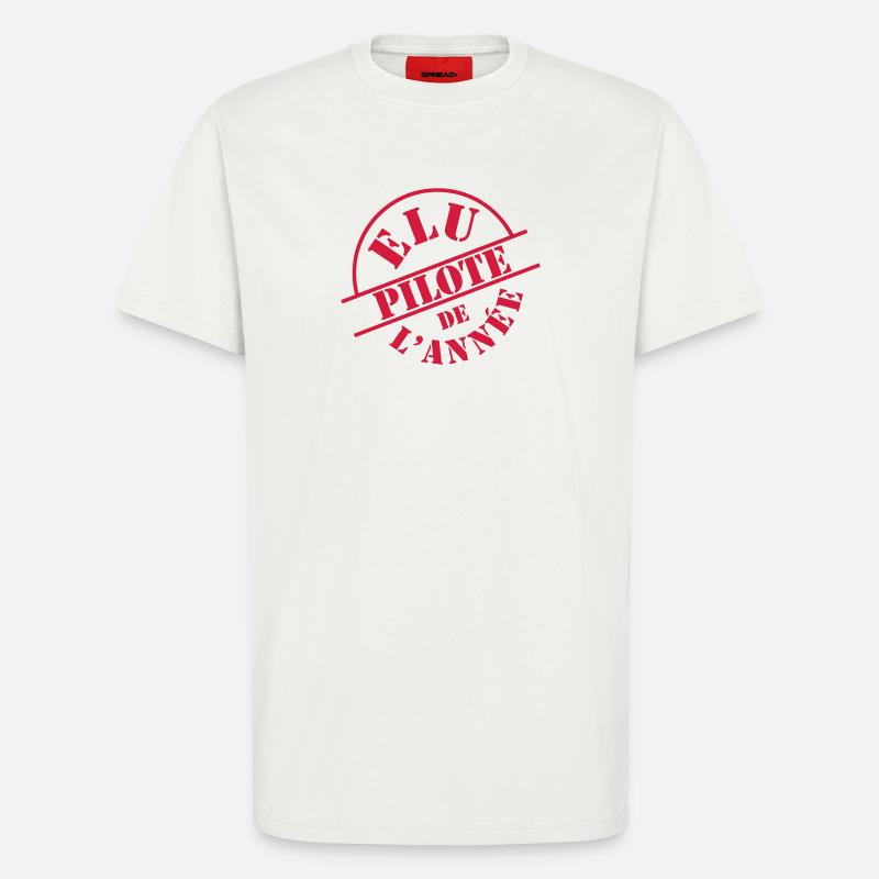 aviators - T-Shirt - made by SPREAD - OFF WHITE