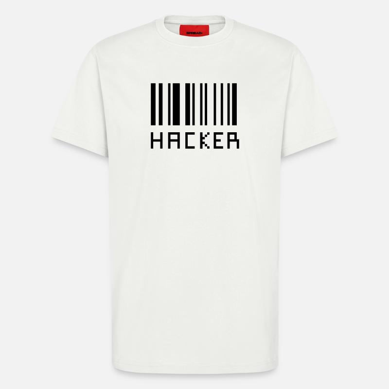 Hacker - T-Shirt - made by SPREAD - OFF WHITE