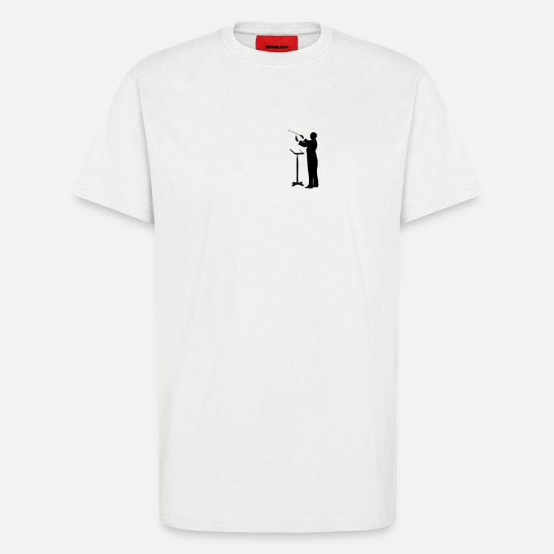 Dirigent - T-Shirt - made by SPREAD - OFF WHITE