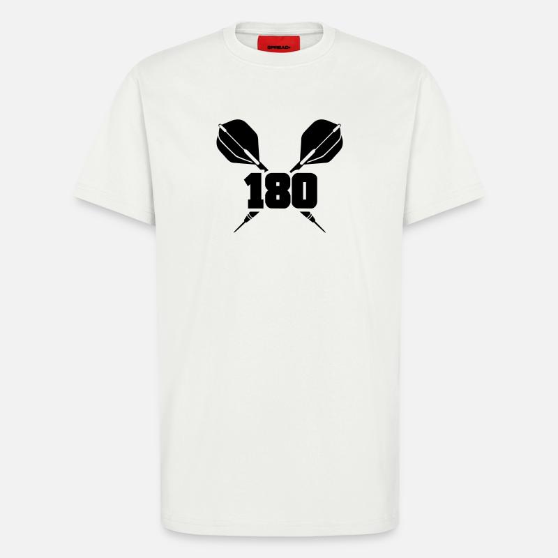 dart pfeil - T-Shirt - made by SPREAD - OFF WHITE