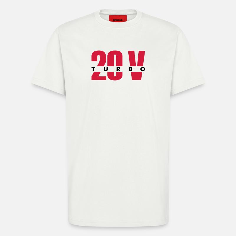 20V turbo - T-Shirt - made by SPREAD - OFF WHITE