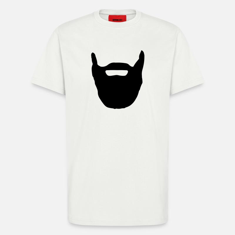 Beard - T-Shirt - made by SPREAD - OFF WHITE