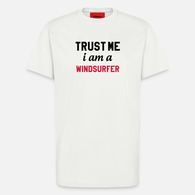 Windsurfen / Windsurfer / Windsurf / Windsurfing - T-Shirt - made by SPREAD - OFF WHITE