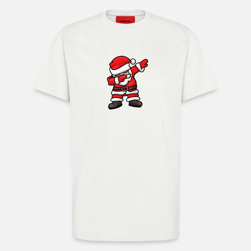 Dabbing Santa Weihnachtsmann Dab Dance - T-Shirt - made by SPREAD - OFF WHITE