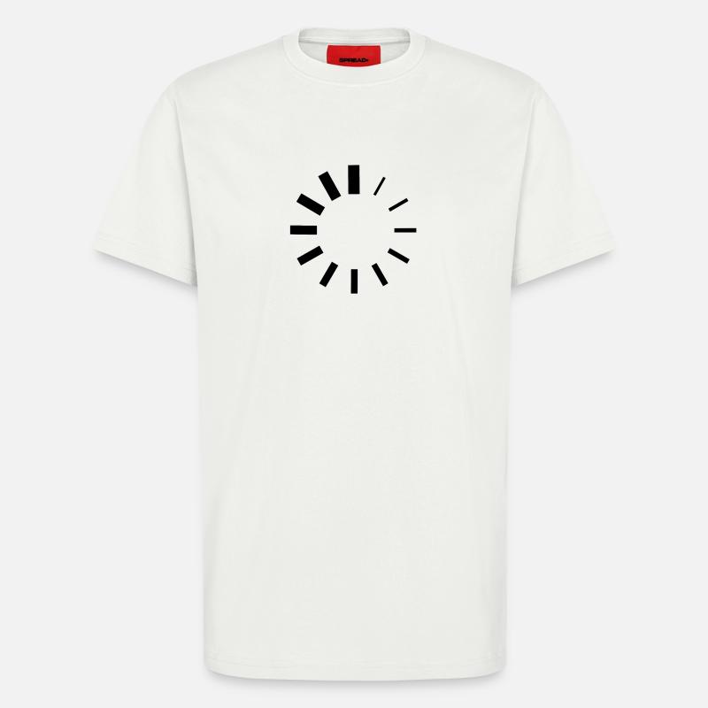 Loading - Logo - T-Shirt - made by SPREAD - OFF WHITE