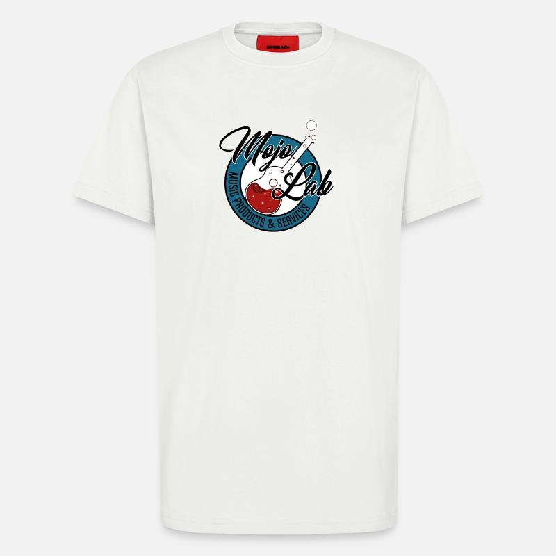 mojolab guitar - T-Shirt - made by SPREAD - OFF WHITE