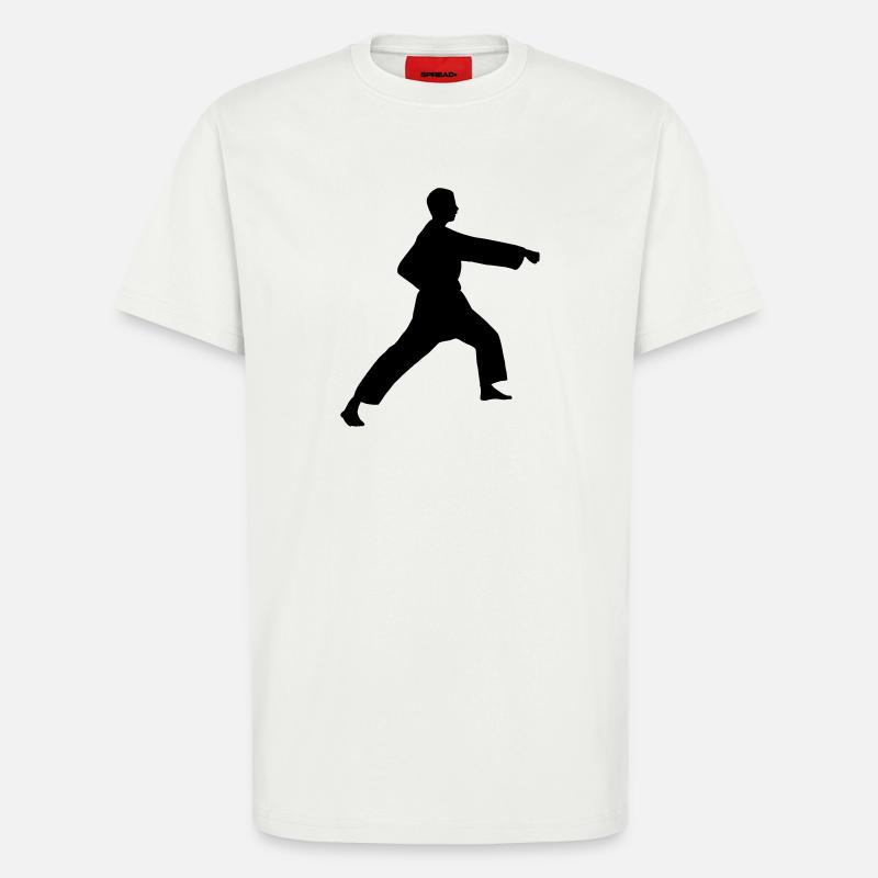Punsch Karate oder Teakwondo Punsch - T-Shirt - made by SPREAD - OFF WHITE