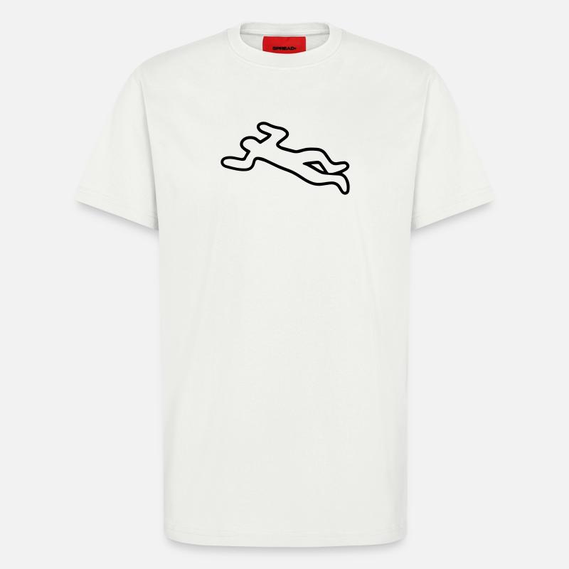 Corpse - T-Shirt - made by SPREAD - OFF WHITE