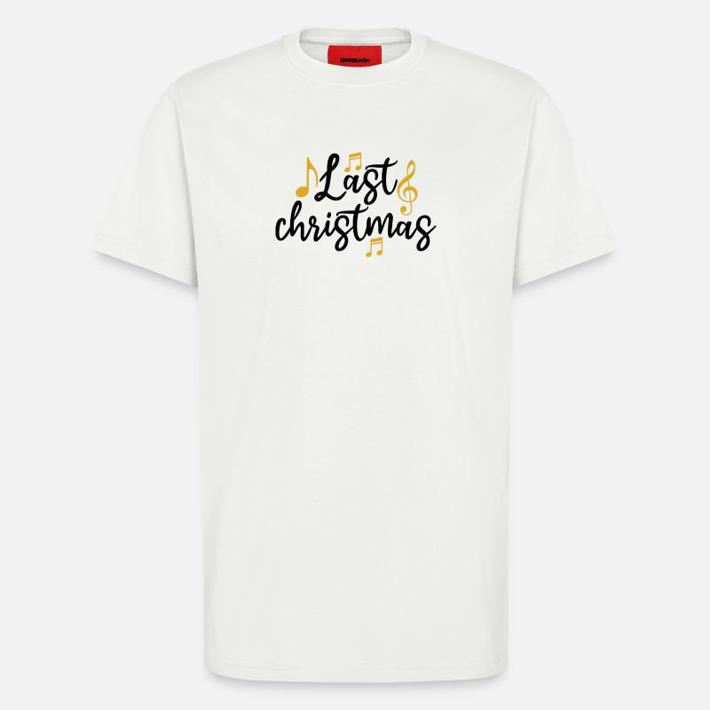 Last christmas - T-Shirt - made by SPREAD - OFF WHITE