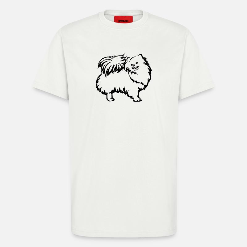 Dwarf spitz - T-Shirt - made by SPREAD - OFF WHITE