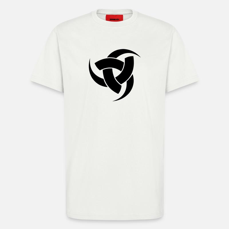 Odins Drei-Hörner-Symbol - T-Shirt - made by SPREAD - OFF WHITE