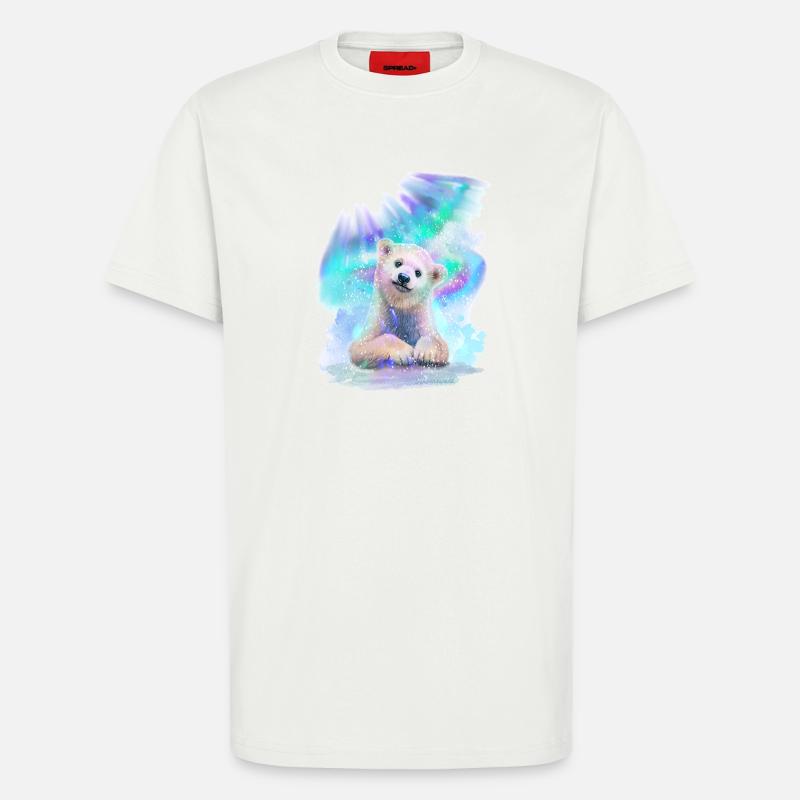 Eisbär - T-Shirt - made by SPREAD - OFF WHITE