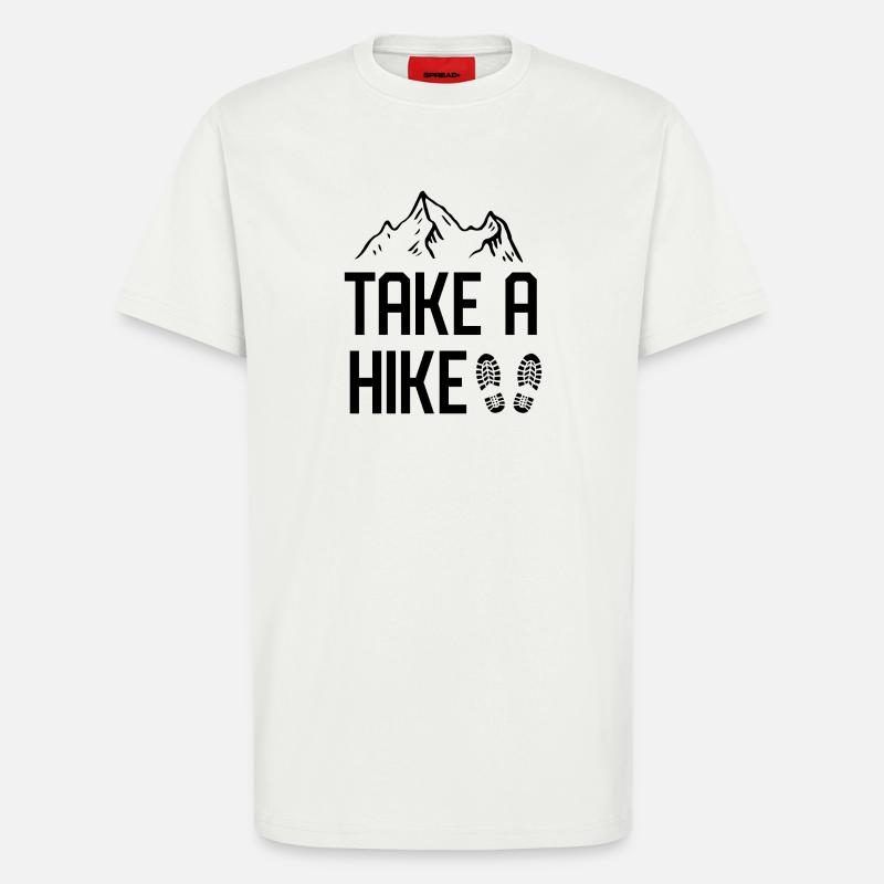 Machen Sie eine Wanderung - T-Shirt - made by SPREAD - OFF WHITE