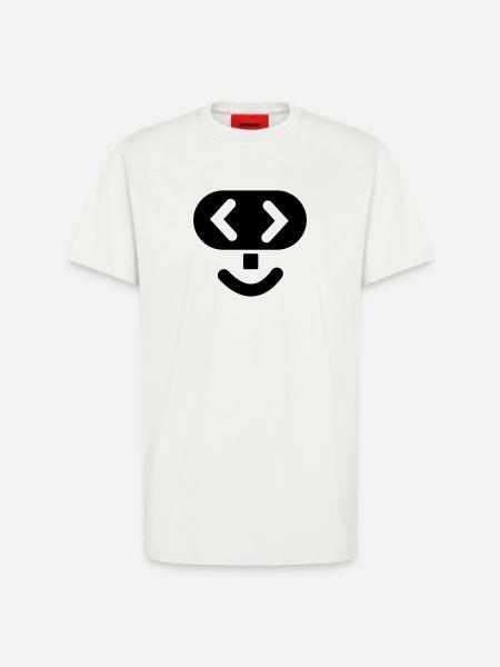 Hacker logo 2 - T-Shirt - made by SPREAD - OFF WHITE