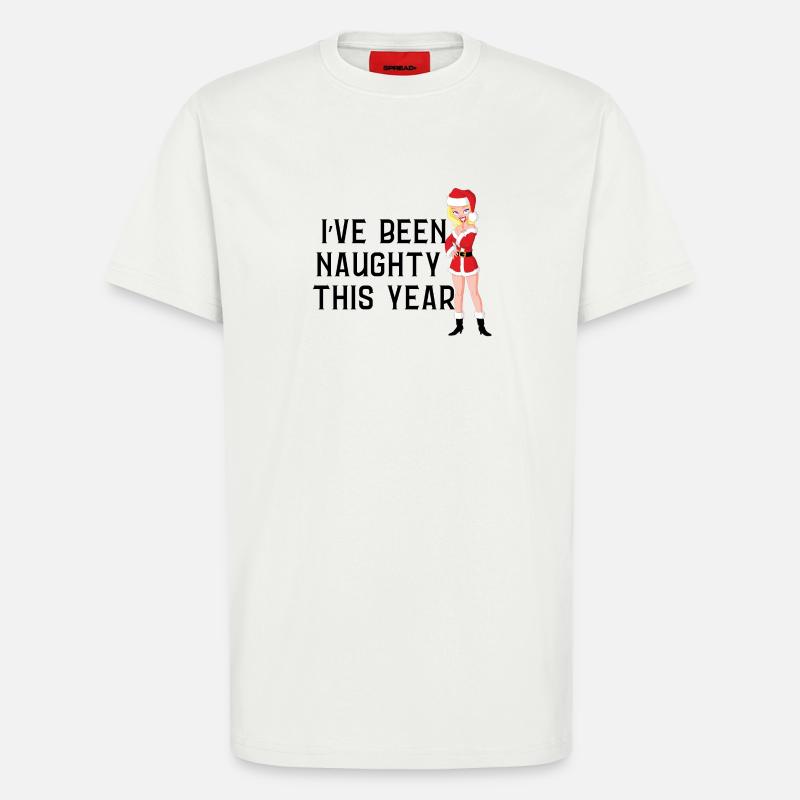 Frecher Weihnachtspullover - T-Shirt - made by SPREAD - OFF WHITE