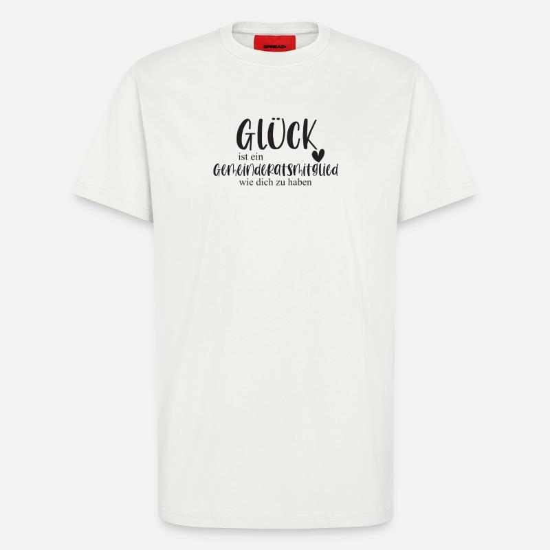 Gemeinderatsmitglied Ehrenamt Gemeinde Geschenk - T-Shirt - made by SPREAD - OFF WHITE
