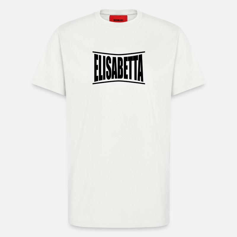 Elisabetta T-Shirt Geschenkidee - T-Shirt - made by SPREAD - OFF WHITE