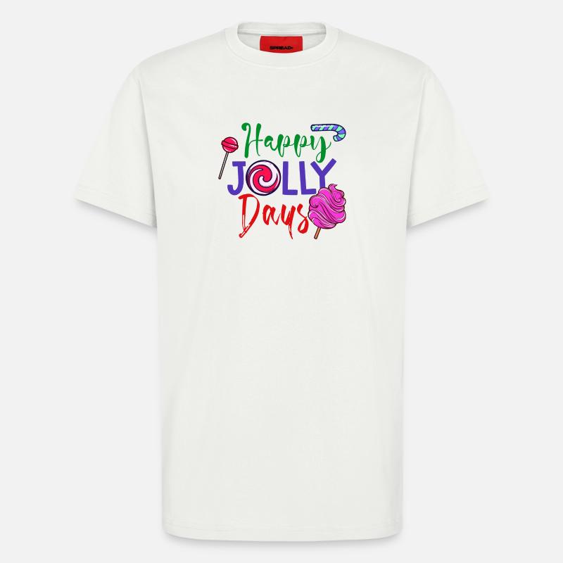 Sweets Statement Candy Snacking Delicious - T-Shirt - made by SPREAD - OFF WHITE