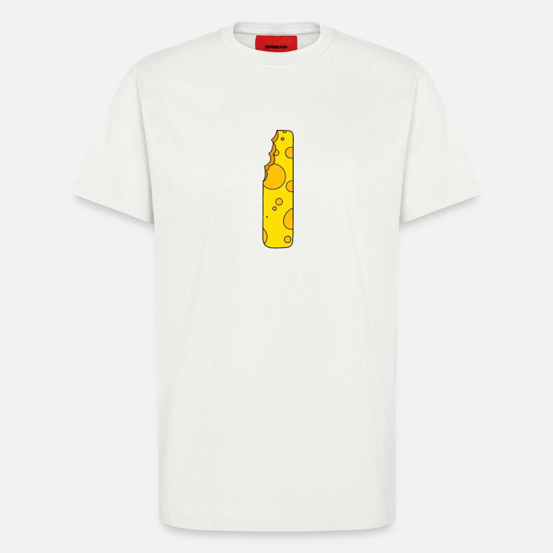 Buchstabe I - T-Shirt - made by SPREAD - OFF WHITE
