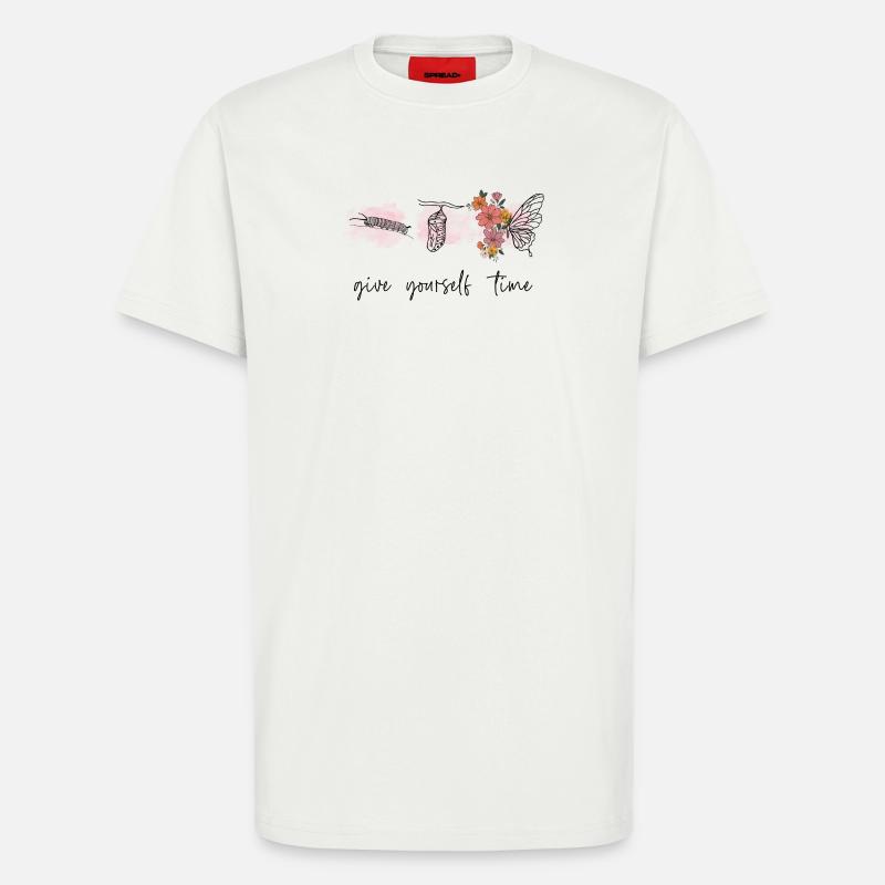 Gib dir Zeit - T-Shirt - made by SPREAD - OFF WHITE