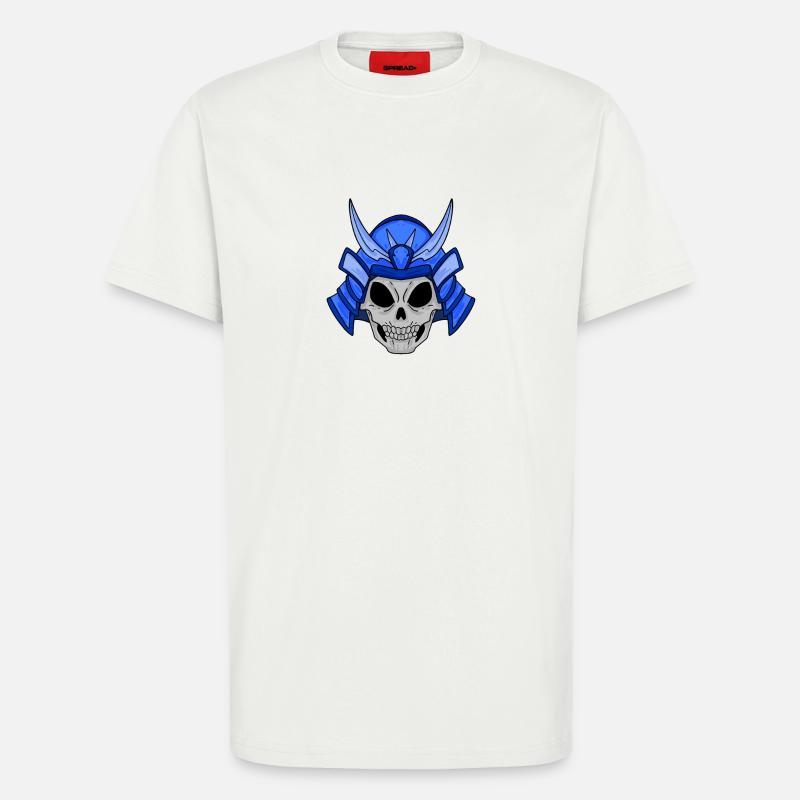 Samurai Skull - T-Shirt - made by SPREAD - OFF WHITE