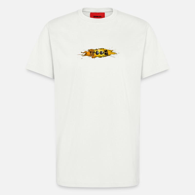 DRÖHNEN - T-Shirt - made by SPREAD - OFF WHITE