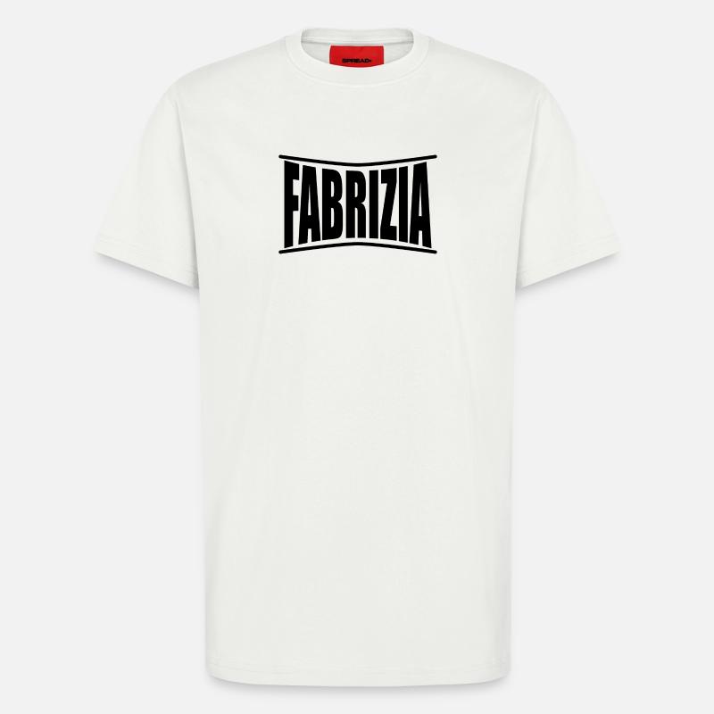 Fabrizia T-Shirt Geschenkidee - T-Shirt - made by SPREAD - OFF WHITE