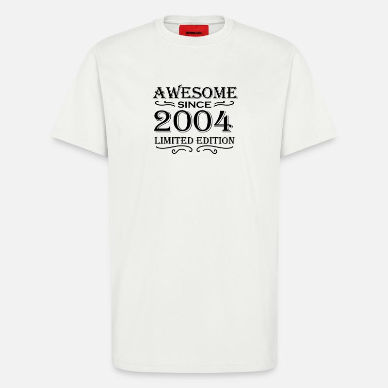 2004 - Born 2004 - T-Shirt - made by SPREAD - OFF WHITE