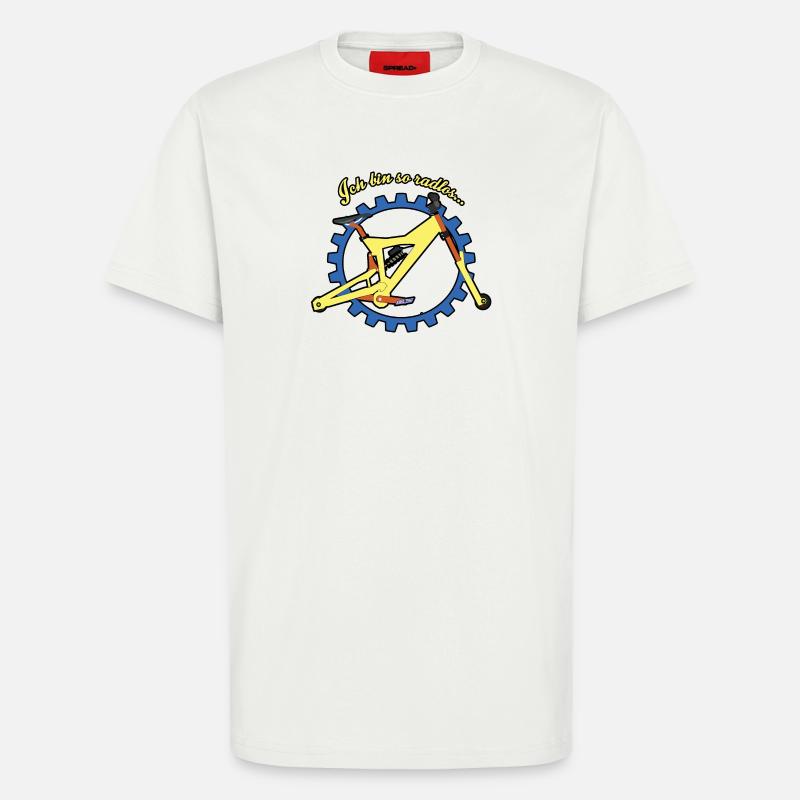 Je suis tellement sans roues - T-shirt bio décontracté fabriqué en UE - OFF WHITE