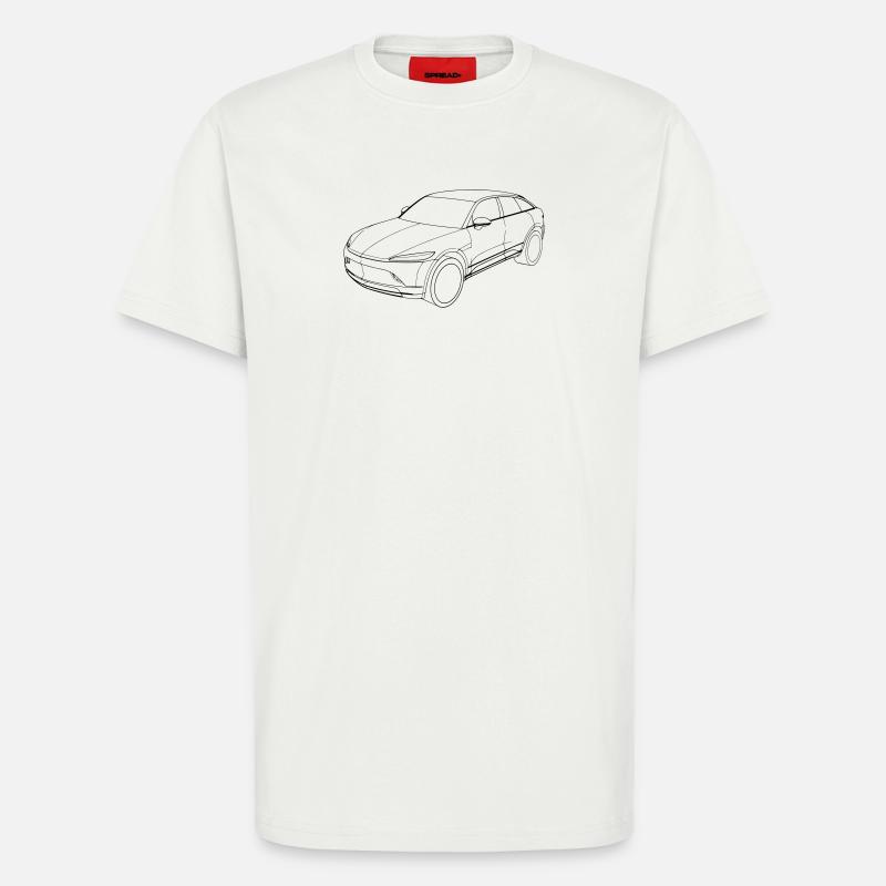 Mullen 5 - T-shirt bio décontracté fabriqué en UE - OFF WHITE