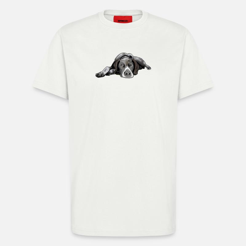Pointer Deutsch Kurzhaar - T-Shirt - made by SPREAD - OFF WHITE