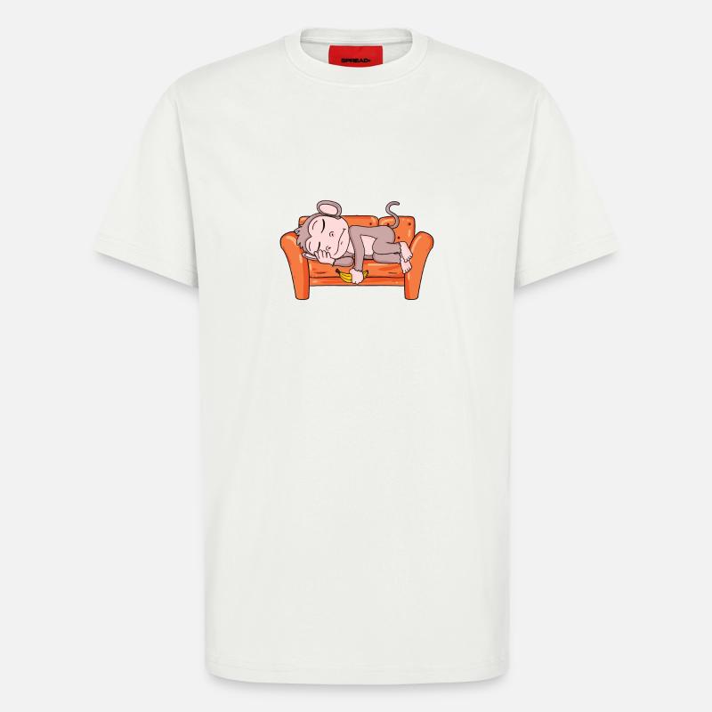 Monkey - T-Shirt - made by SPREAD - OFF WHITE
