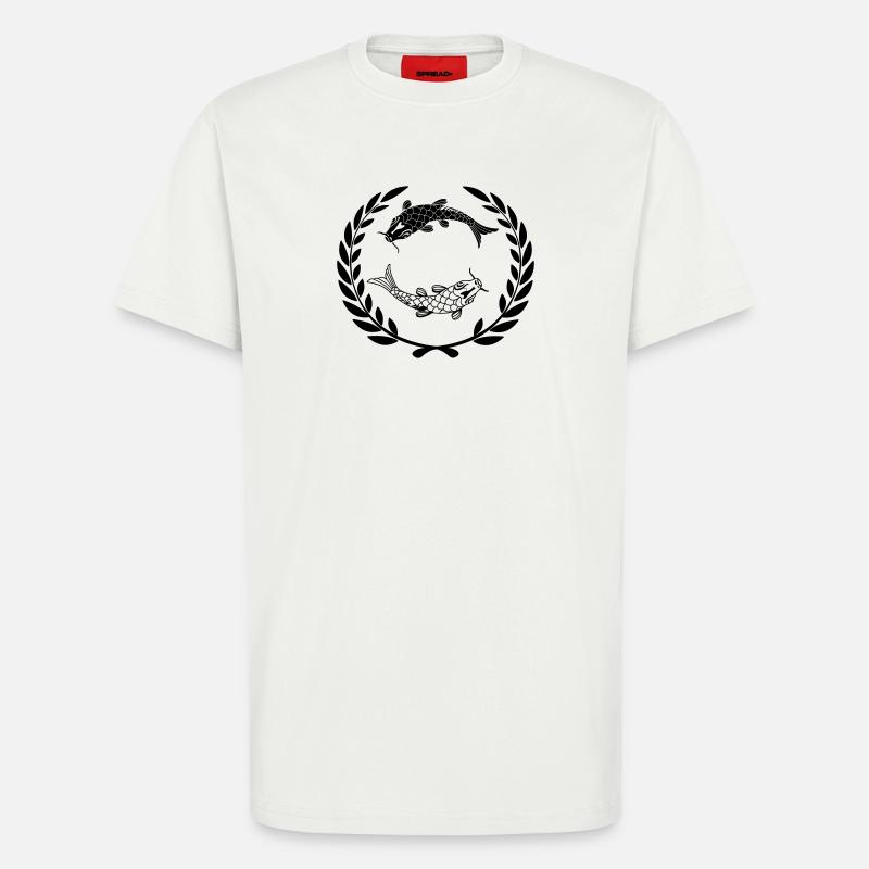Fisch 009 - T-Shirt - made by SPREAD - OFF WHITE