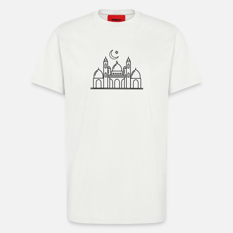 Moschee religiöse Kultstätte transparent - T-Shirt - made by SPREAD - OFF WHITE