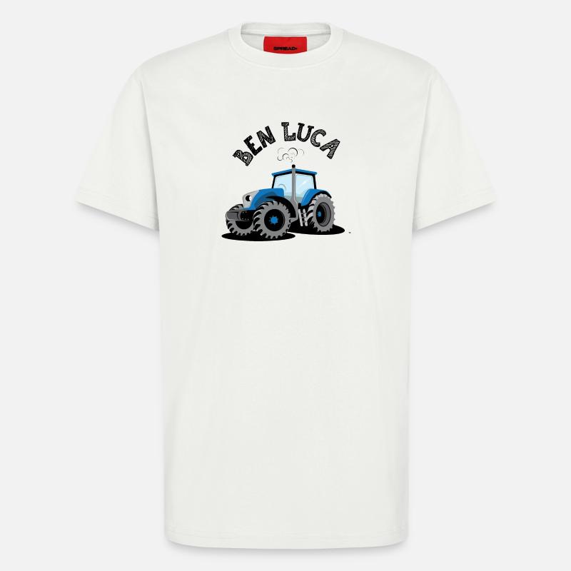 Traktor Ben Luca - T-Shirt - made by SPREAD - OFF WHITE