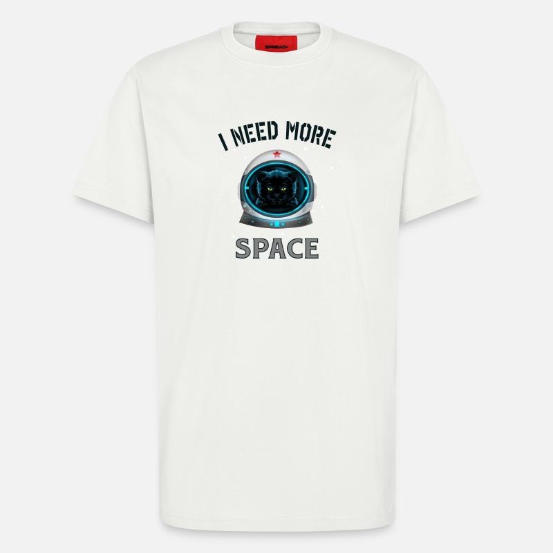 I need more space cat - T-Shirt - made by SPREAD - OFF WHITE