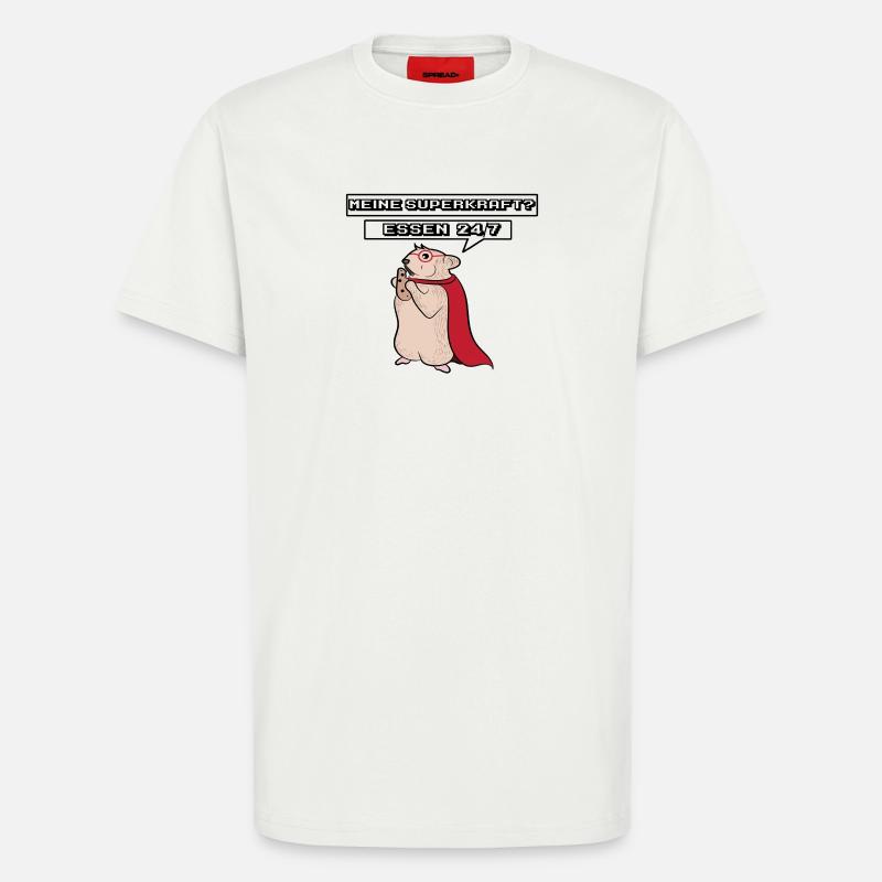 Rat, Lap Animal, Statement, Pets, Pet - T-Shirt - made by SPREAD - OFF WHITE