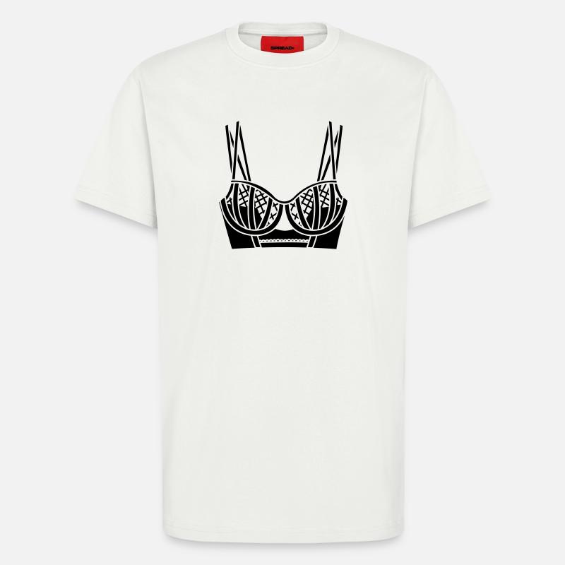 BH-Dessous-Logo für Geschäft oder Verkäufer - T-Shirt - made by SPREAD - OFF WHITE