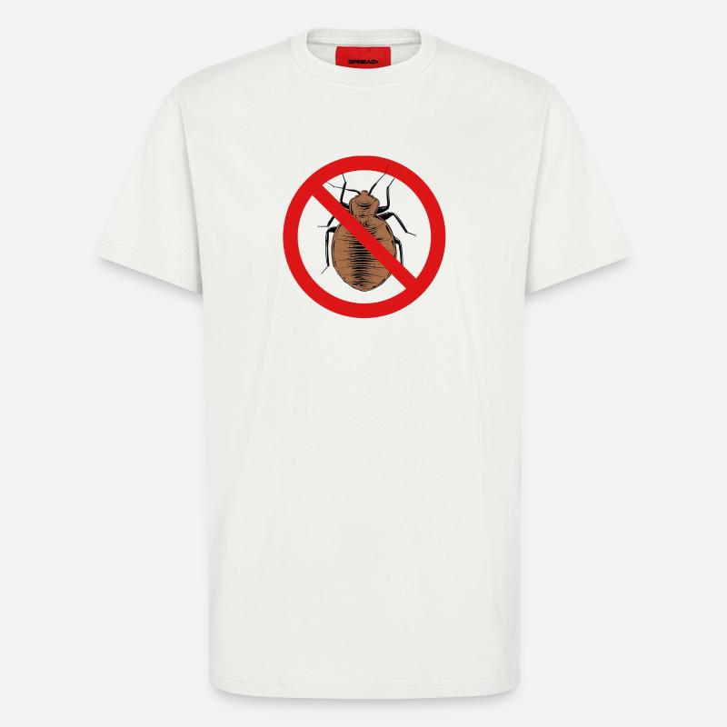 bed bug, bed bug - T-Shirt - made by SPREAD - OFF WHITE