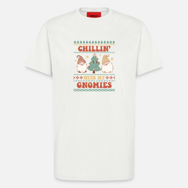 Hässlicher Weihnachtspullover - T-Shirt - made by SPREAD - OFF WHITE